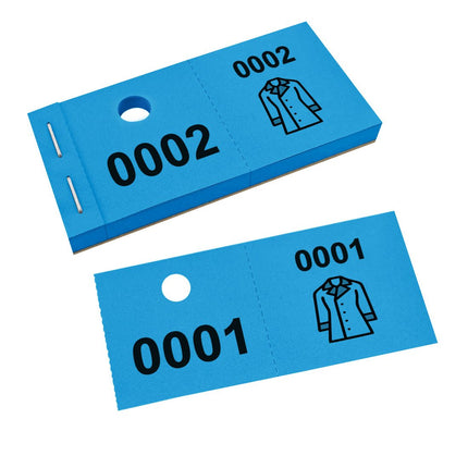 Garderobenummern Jacke - 1000 Abrisse