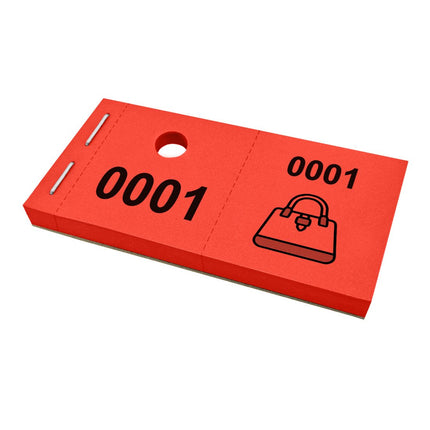 Garderobenummern Tasche - 1000 Abrisse