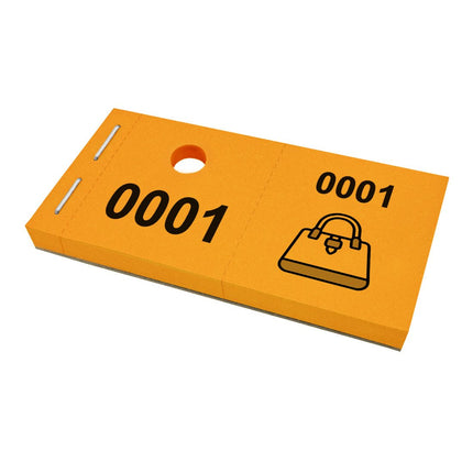 Garderobenummern Tasche - 1000 Abrisse