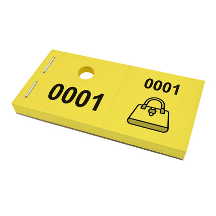 Garderobenummern Tasche - 1000 Abrisse