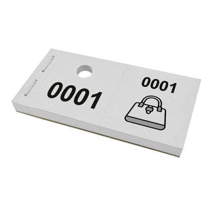 Garderobenummern Tasche - 1000 Abrisse