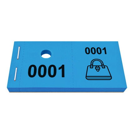 Garderobenummern Tasche - 1000 Abrisse