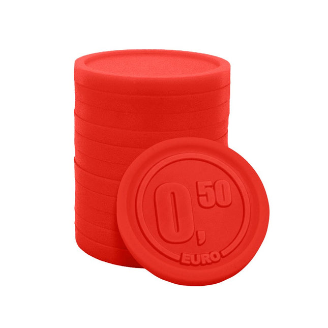 Wertmarken Chip 50 Cent - 250 Stück