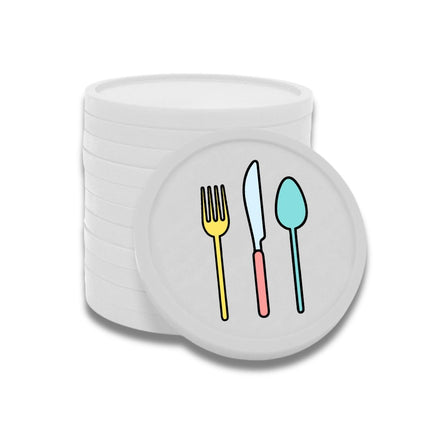 Wertmarken Chips Besteck - 100 Stück