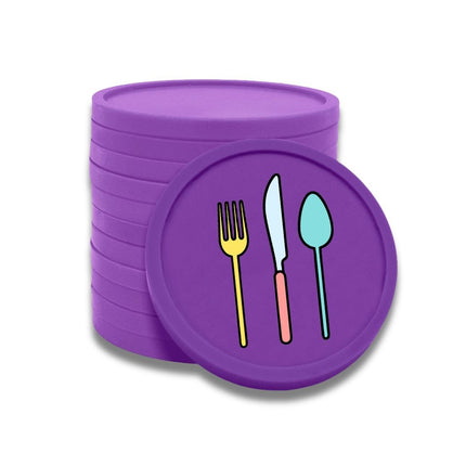 Wertmarken Chips Besteck - 100 Stück