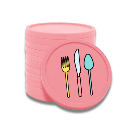 Wertmarken Chips Besteck - 100 Stück