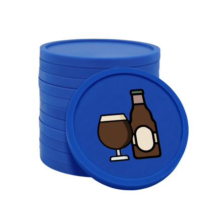 Wertmarken Chips Bier - 100 Stück