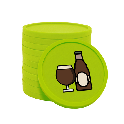 Wertmarken Chips Bier - 100 Stück