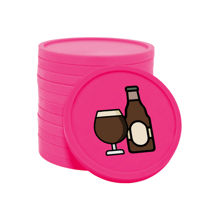 Wertmarken Chips Bier - 100 Stück