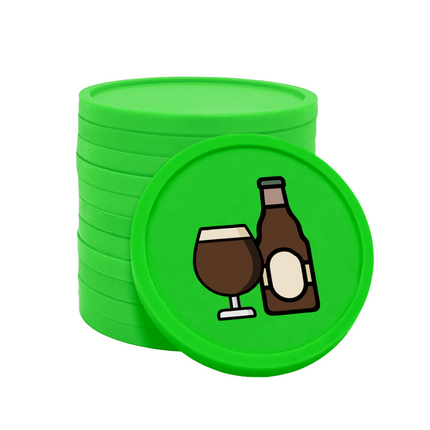 Wertmarken Chips Bier - 100 Stück