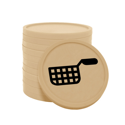 Wertmarken Chips Snack - 100 Stück