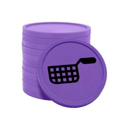 Wertmarken Chips Snack - 100 Stück