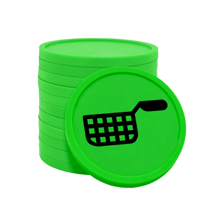 Wertmarken Chips Snack - 100 Stück