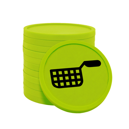 Wertmarken Chips Snack - 100 Stück