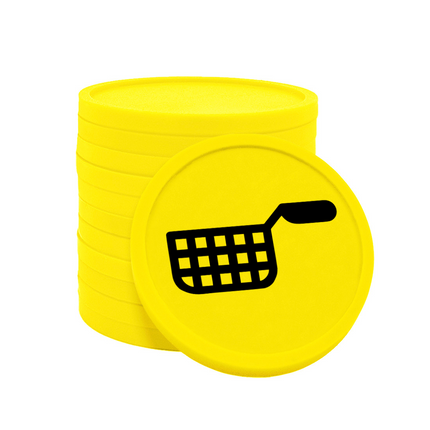 Wertmarken Chips Snack - 100 Stück