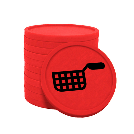 Wertmarken Chips Snack - 100 Stück