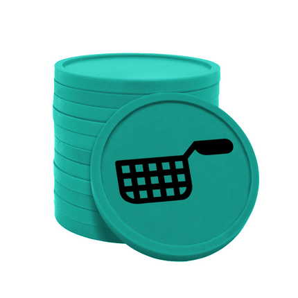 Wertmarken Chips Snack - 100 Stück