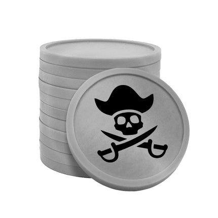 Wertmarken Chips Pirat - 100 Stück