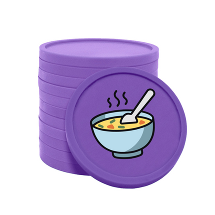 Wertmarken Chips Suppe - 100 Stück