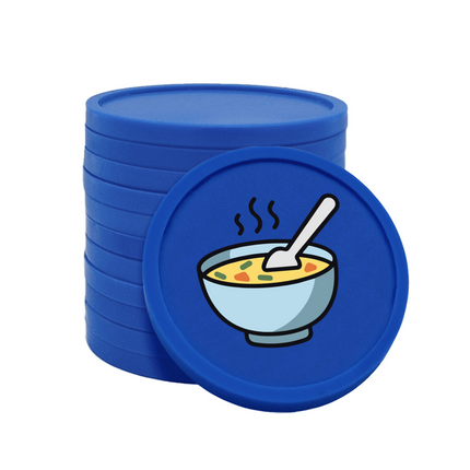 Wertmarken Chips Suppe - 100 Stück