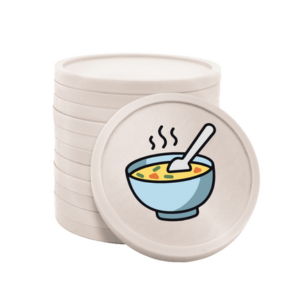 Wertmarken Chips Suppe - 100 Stück