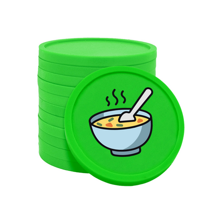 Wertmarken Chips Suppe - 100 Stück