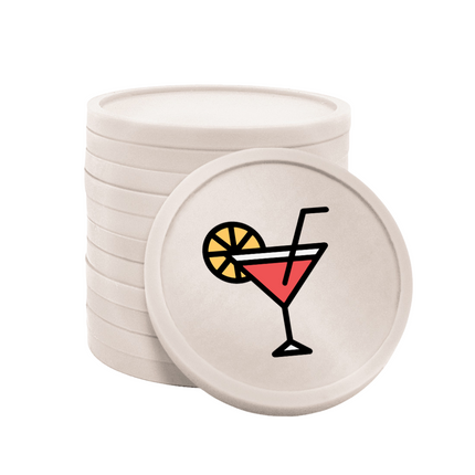 Wertmarken Chips Cocktail - 100 Stück
