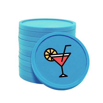 Wertmarken Chips Cocktail - 100 Stück