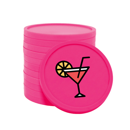 Wertmarken Chips Cocktail - 100 Stück