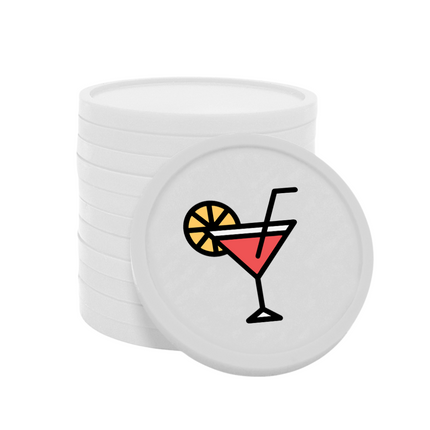 Wertmarken Chips Cocktail - 100 Stück