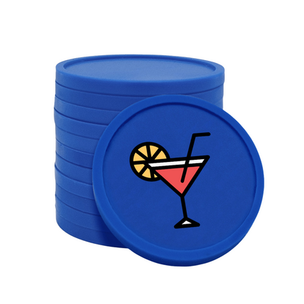 Wertmarken Chips Cocktail - 100 Stück