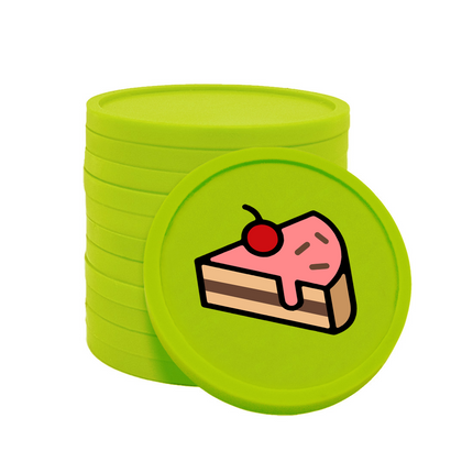 Wertmarken Chips Kuchen - 100 Stück