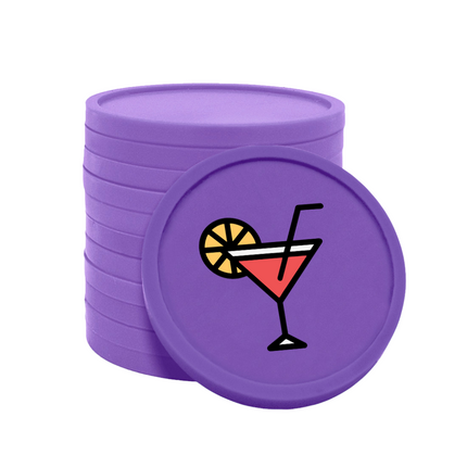 Wertmarken Chips Cocktail - 100 Stück