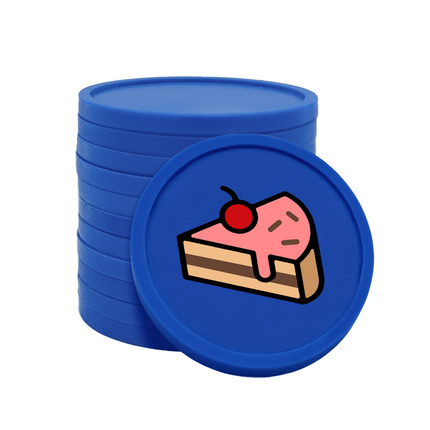 Wertmarken Chips Kuchen - 100 Stück