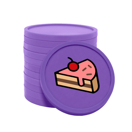 Wertmarken Chips Kuchen - 100 Stück