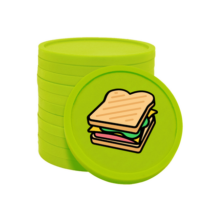 Wertmarken Chips Sandwich - 100 Stück