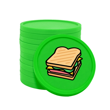 Wertmarken Chips Sandwich - 100 Stück