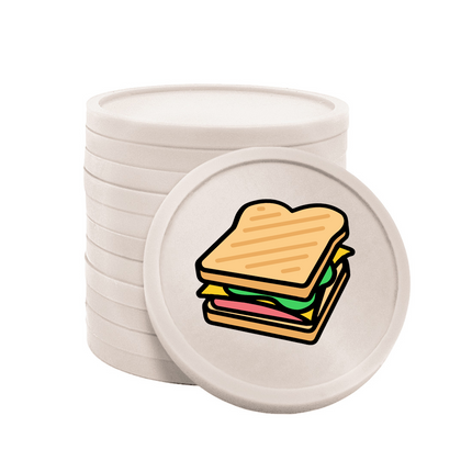 Wertmarken Chips Sandwich - 100 Stück