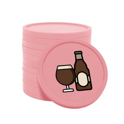 Wertmarken Chips Bier - 100 Stück