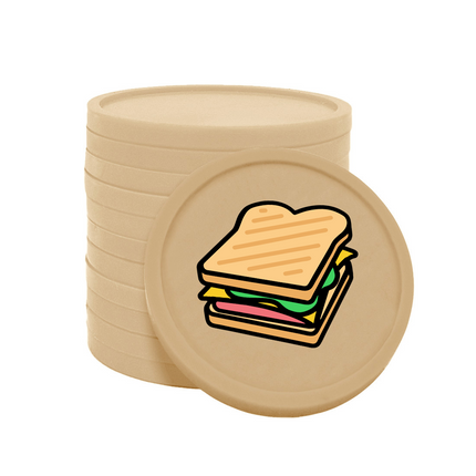 Wertmarken Chips Sandwich - 100 Stück