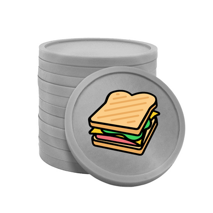 Wertmarken Chips Sandwich - 100 Stück