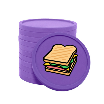 Wertmarken Chips Sandwich - 100 Stück