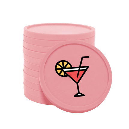 Wertmarken Chips Cocktail - 100 Stück