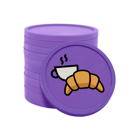 Wertmarken Chips Frühstück - 100 Stück