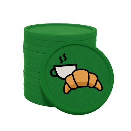 Wertmarken Chips Frühstück - 100 Stück