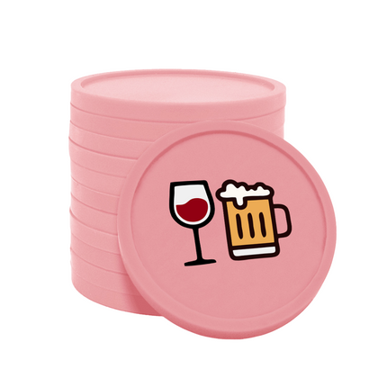 Wertmarken Chips Bier & Wein - 100 Stück