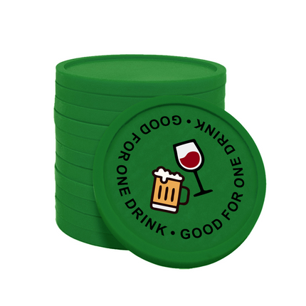 Wertmarken Chips Good for one drink - 100 Stück