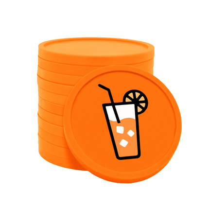 Wertmarken Chips Getränk - 100 Stück