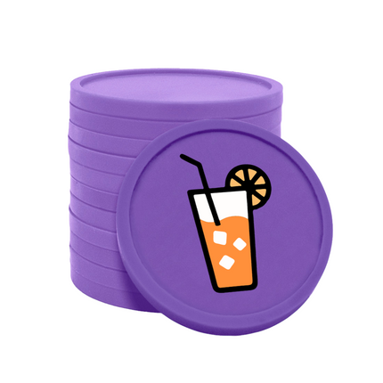 Wertmarken Chips Getränk - 100 Stück