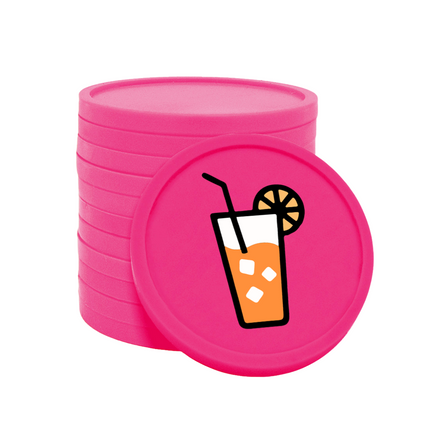 Wertmarken Chips Getränk - 100 Stück